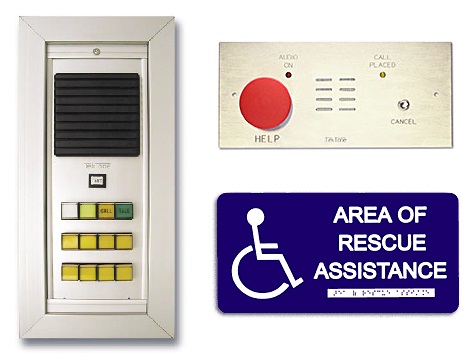 Tek-SAFE Area of Rescue Assistance System (Area of Refuge)